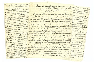 Lot 351 - Tenore (Michele) Autograph manuscript compiled...