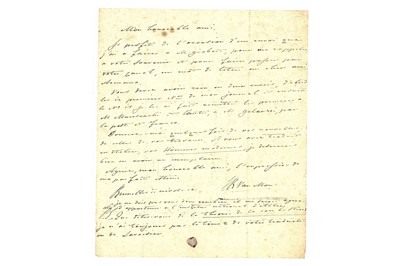 Lot 353 - Van Mons (Jean-Baptiste) Autograph letter...