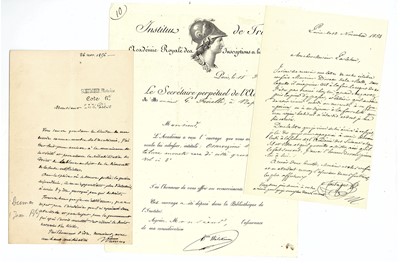 Lot 342 - French Academicians & Scholars.- A collection...