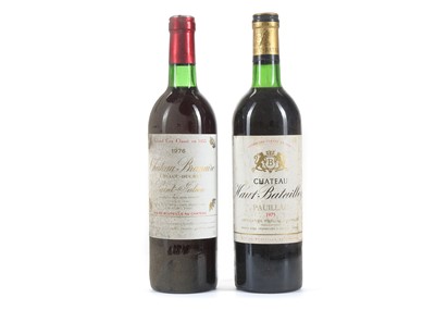 Lot 383 - Eight Bottles of Bordeaux from Two Chateaus...