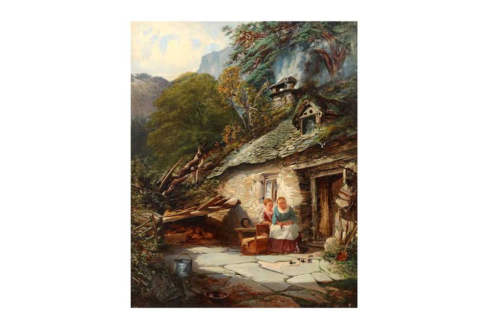 Lot 280 - CHARLES PETTIT (FRENCH 1831–1885) A cottage...