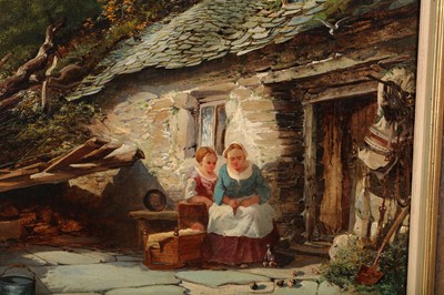 Lot 280 - CHARLES PETTIT (FRENCH 1831–1885) A cottage...