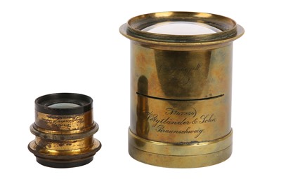 Lot 95 - A Voigtlander & Sohn Euryscop IV Waterhouse...