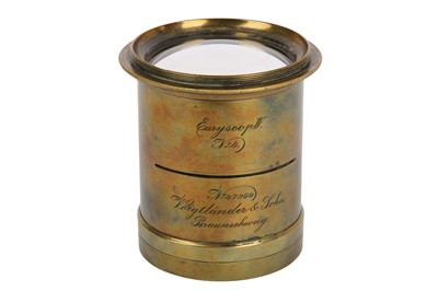 Lot 95 - A Voigtlander & Sohn Euryscop IV Waterhouse...