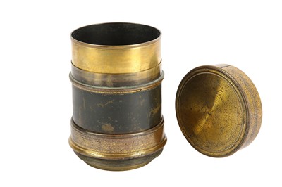 Lot 86 - A J F. Goddard Brass Lens c.1853 Markings: 1...