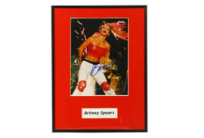 Lot 228 - Madonna & Britney Spears Attractive black and...
