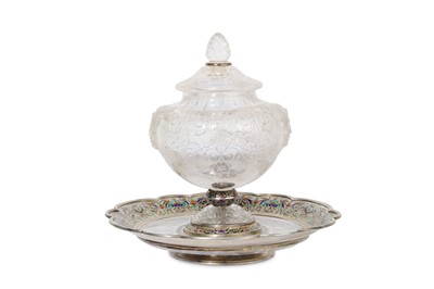 Lot 6 - A RARE LATE 19TH CENTURY VIENNESE ROCK CRYSTAL,...