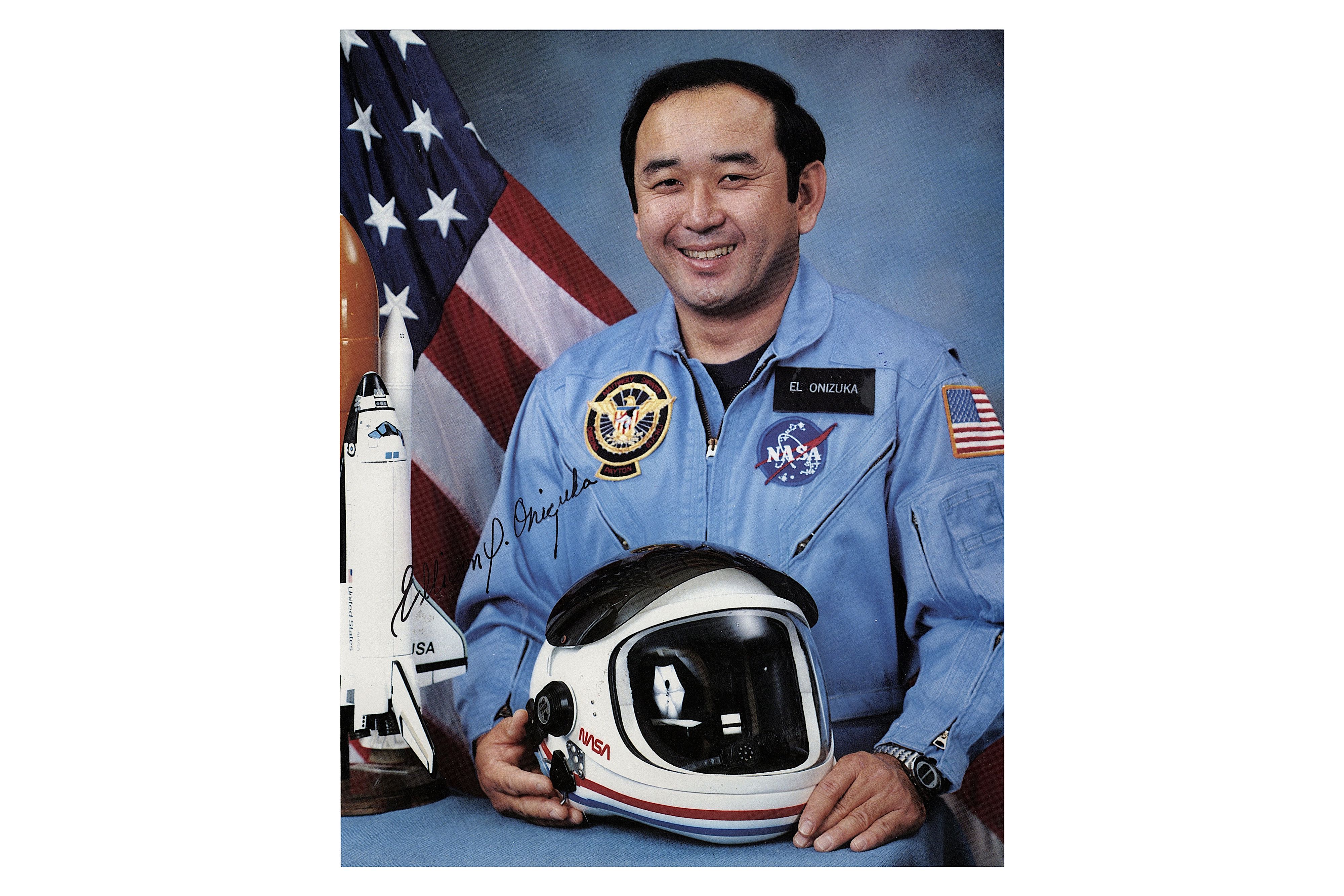 Lot 401 - Onizuka (Ellison) Colour Nasa photograph of