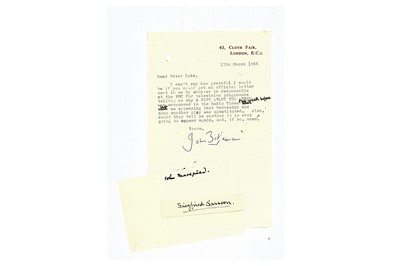 Lot 54 - Autograph Collection.- Authors Small group of...