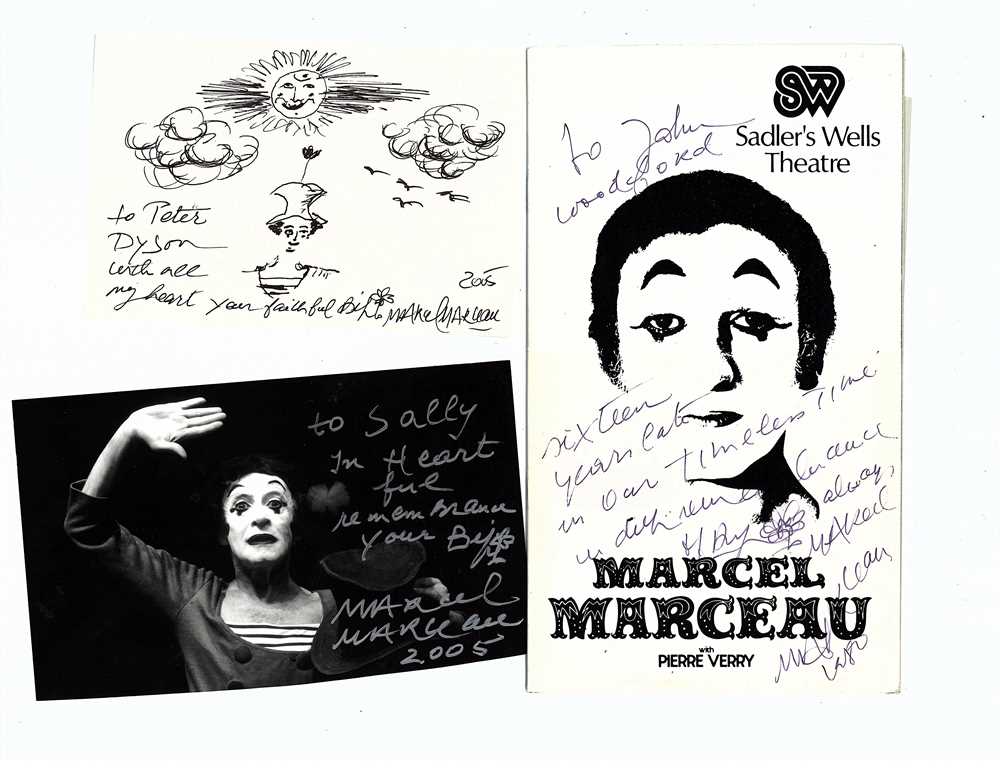 Lot 136 - Marceau (Marcel) Original pen and ink sketch...