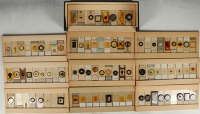 Lot 228 - Another “Hoslab” boxed slides with various...