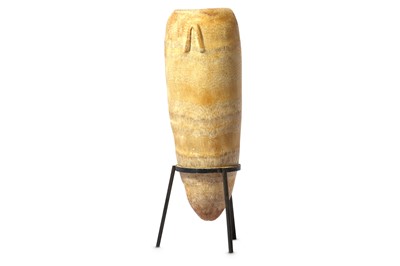 Lot 169 - AN EGYPTIAN ALABASTER JAR  New Kingdom, 18th...