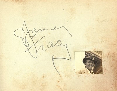 Lot 41 - Autograph Album.- Incl. Ronald Reagan...