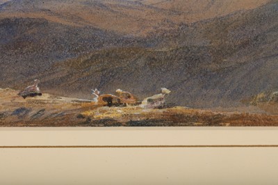 Lot 69 - EDWARD LEAR (BRITISH 1812-1888) Lake Lugano...