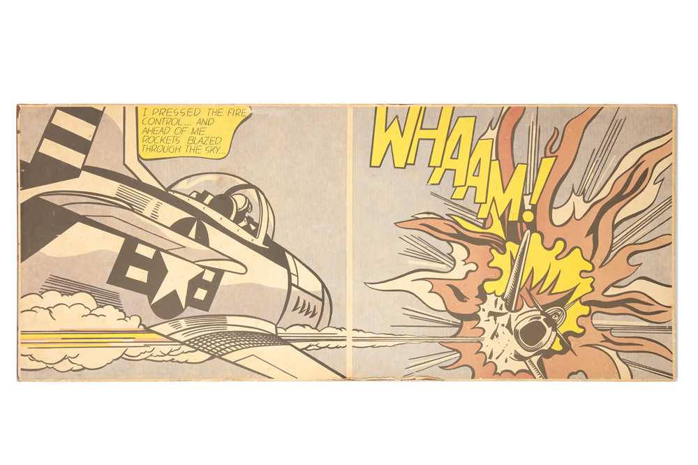 Lot 498 - After Roy Lichtenstein Whaam! diptych Print,...