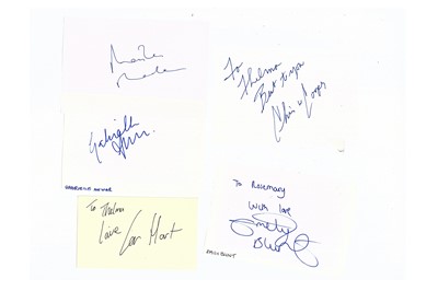 Lot 57 - Autograph Collection.- Film, TV & Theatre A...