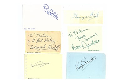 Lot 56 - Autograph Collection.- Film, TV & Theatre A...