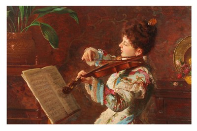 Lot 270 - ANTONIO PAOLETTI (ITALIAN 1834–1912) Playing...