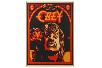 Lot 121 - Shepard Fairey (American) 'Ozzy' Screenprint...