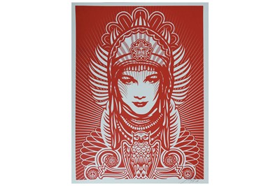 Lot 34 - Shepard Fairey (American b.1970) 'Peace...