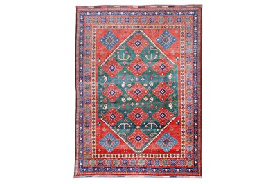 Lot 29 - A FINE UZBEKISTAN CARPET approx: 9ft.1in. x...