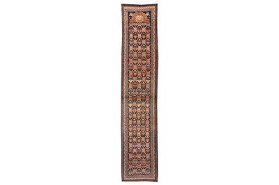 Lot 42 - AN UNUSUAL RUNNER, SOUTH CAUCASUS approx: 14ft....