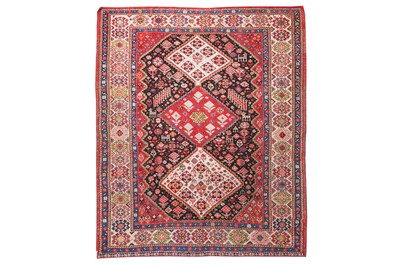 Lot 16 - AN ANTIQUE QASHQAI RUG, SOUTH-WEST PERSIA...