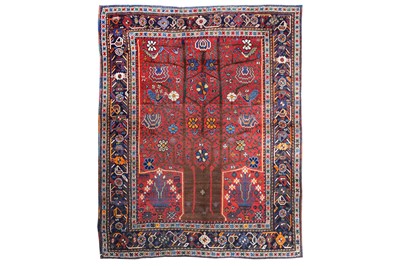 Lot 33 - AN ANTIQUE NERIZ RUG, SOUTH-WEST PERSIA approx:...