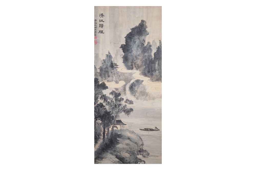 Lot 275 - SHI TAO (follower of, 1642 – 1708). LANDSCAPE.