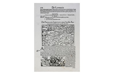 Lot 198 - Münster (Sebastian) Cosmographia Universalis,...