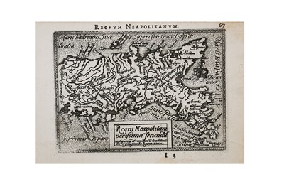 Lot 180 - Italy.- Miniature Maps Ortelius (Abraham)...