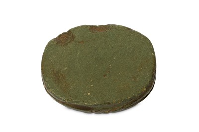 Lot 178 - AN EGYPTIAN SCHIST HEART SCARAB Third...