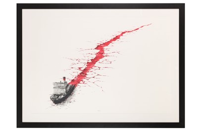 Lot 124 - Pejac (Spanish, b.1977) 'Wound' 2016...