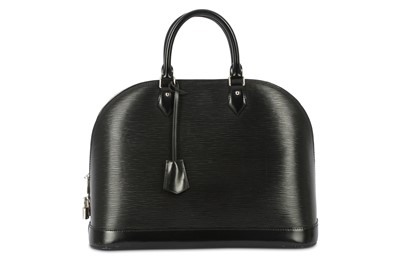 Lot 640 - Louis Vuitton Black Epi Alma GM, c. 2002,...