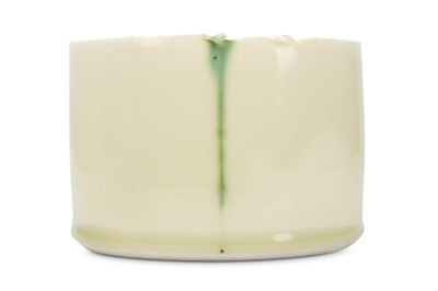 Lot 754 - A CHINESE CELADON-GLAZED PORCELAIN BOWL, BY...