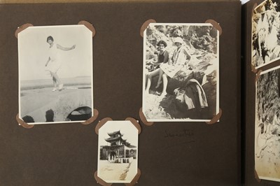 Lot 643 - A PHOTO ALBUM WITH IMAGES OF CHINA. 1920s....