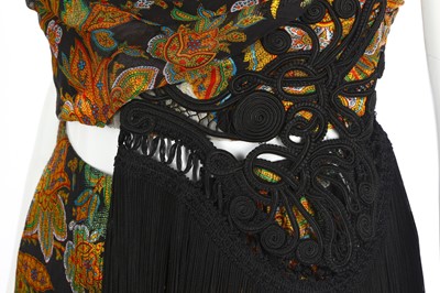 Lot 759 - John Galliano for Christian Dior Chinoiserie...