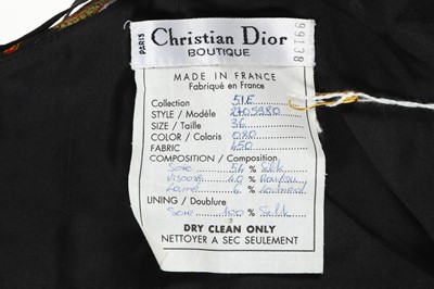 Lot 759 - John Galliano for Christian Dior Chinoiserie...