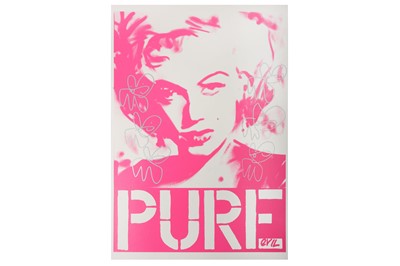 Lot 88 - PURE EVIL (British, b.1968) 'Marilyn' Hand...