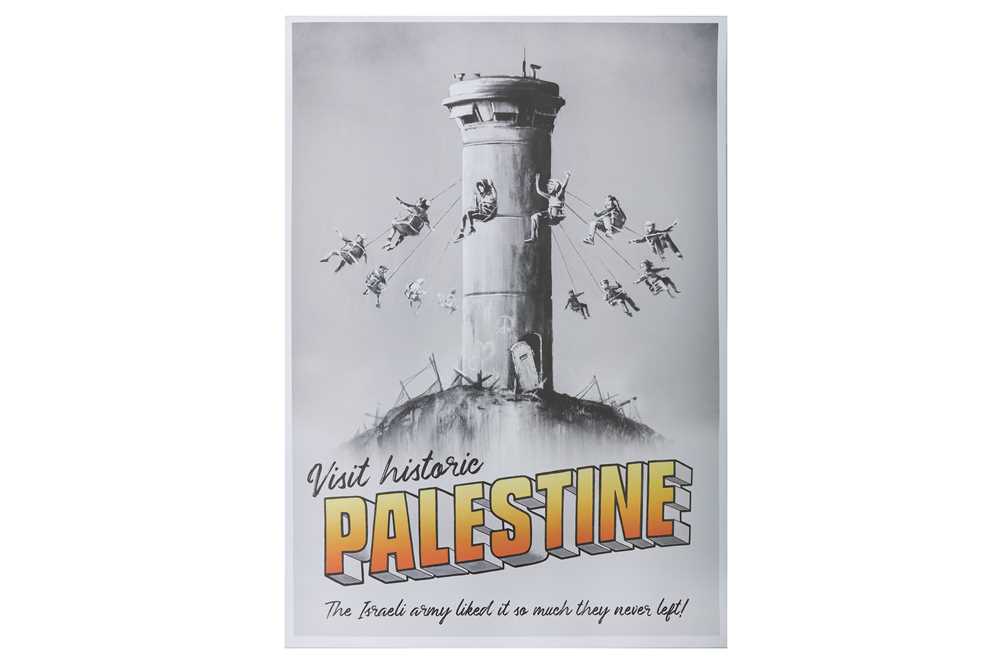Lot 45 - Banksy (British, b.1974), 'Visit Historic Palestine'