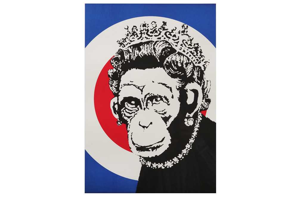 Lot 74 - Banksy (British, B.1974) 'Monkey Queen' 2003