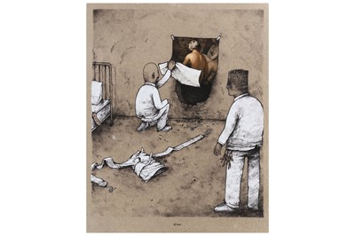 Lot 129 - Dran (French, b.1979) 'Escape' Screenprint in...