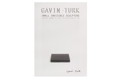 Lot 151 - Gavin Turk (British, b.1967) 'Invisible...