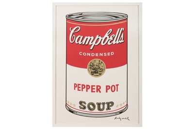 Lot 355 - Andy Warhol (American, b.1923) 'Campbell’s Soup - Pepper Pot'