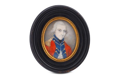 Lot 19 - ENGLISH SCHOOL (circa 1800) Portrait miniature...