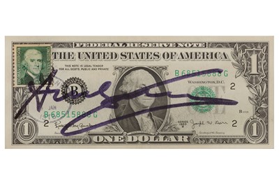 Lot 202 - Andy Warhol (American, b.1928) '$1 Bill'...