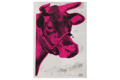 Lot 223 - Andy Warhol (American, b.1928) 'Cow Poster' La...