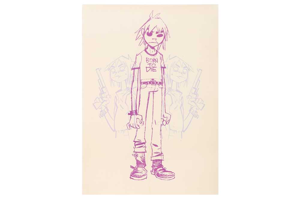 Lot 211 - Jamie Hewlett (British, b.1968) '2D Gorillaz'...