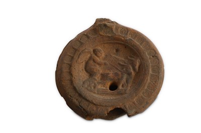 Lot 128 - A GROUP OF ANCIENT TERRACOTTA PIECES  Circa...