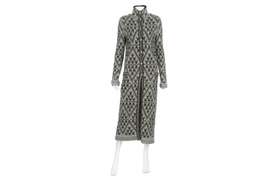 Lot 578 - Chanel Monochrome Longline Cardigan, c. 2004,...